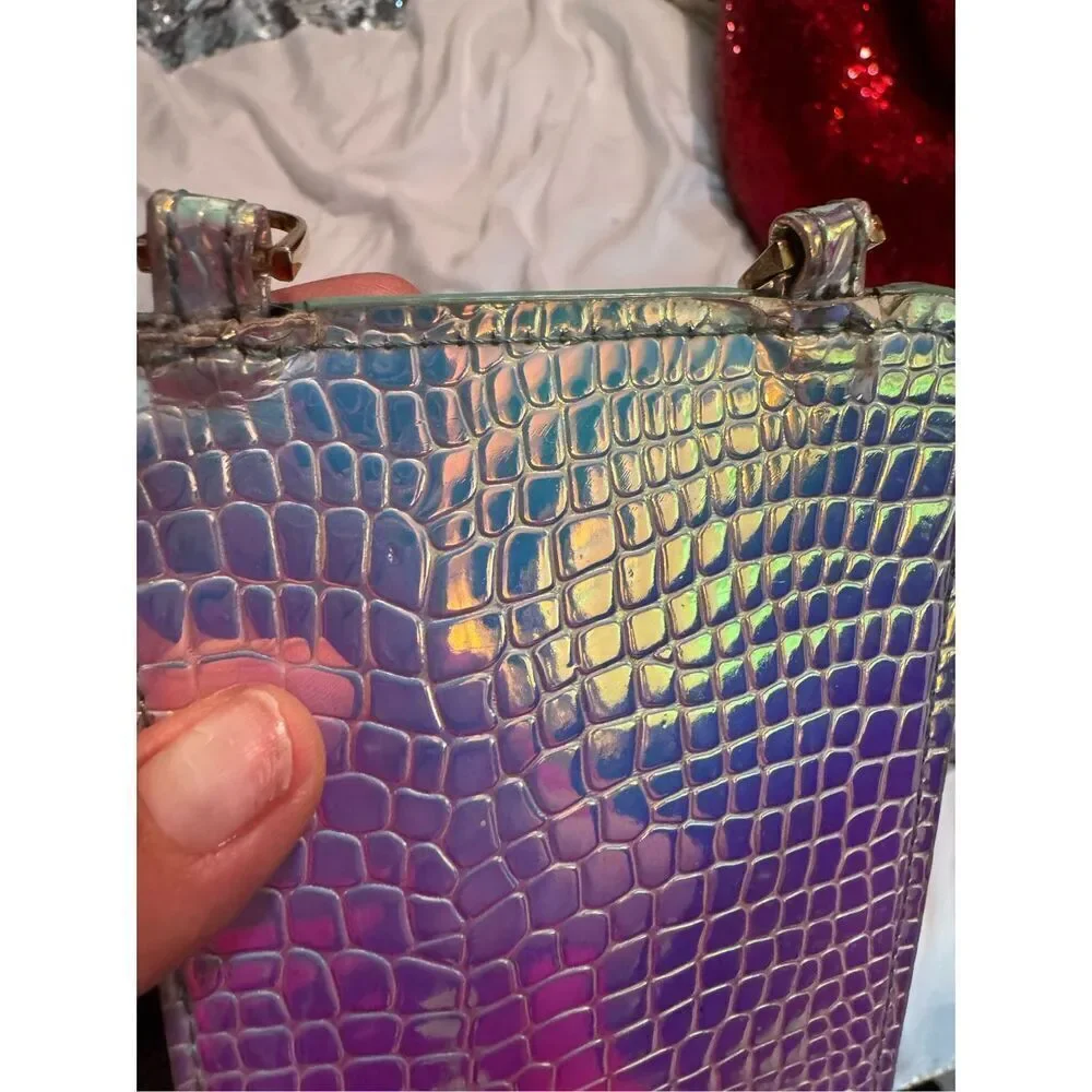 Bandolier Ariel pearl iridescent crossbody pouch/bag purse